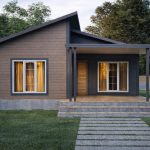 92 m² Еднокатна Контејнерска Куќа