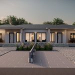 174 m² Еднокатна Контејнерска Куќа