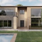 256 m² Двокатна Контејнерска Куќа
