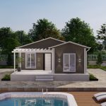 70 m² Еднокатна Контејнерска Куќа