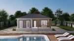 76 m² Еднокатна Контејнерска Куќа