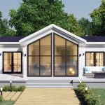 95 m² Еднокатна Контејнерска Куќа