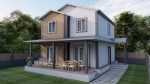 150 m² Двокатна Контејнерска Куќа - Image 2