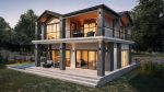 220 m² Двокатна Контејнерска Куќа - Image 2