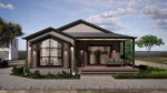86 m² Еднокатна Контејнерска Куќа