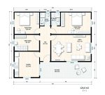 124 m² Еднокатна Контејнер Куќа - Image 4