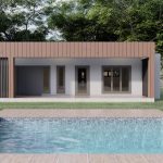 128 m² Еднокатна Контејнерска Куќа
