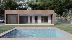 128 m² Еднокатна Контејнерска Куќа