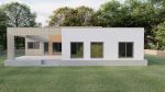 135 m² Еднокатна Контејнерска Куќа
