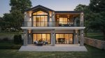 220 m² Двокатна Контејнерска Куќа
