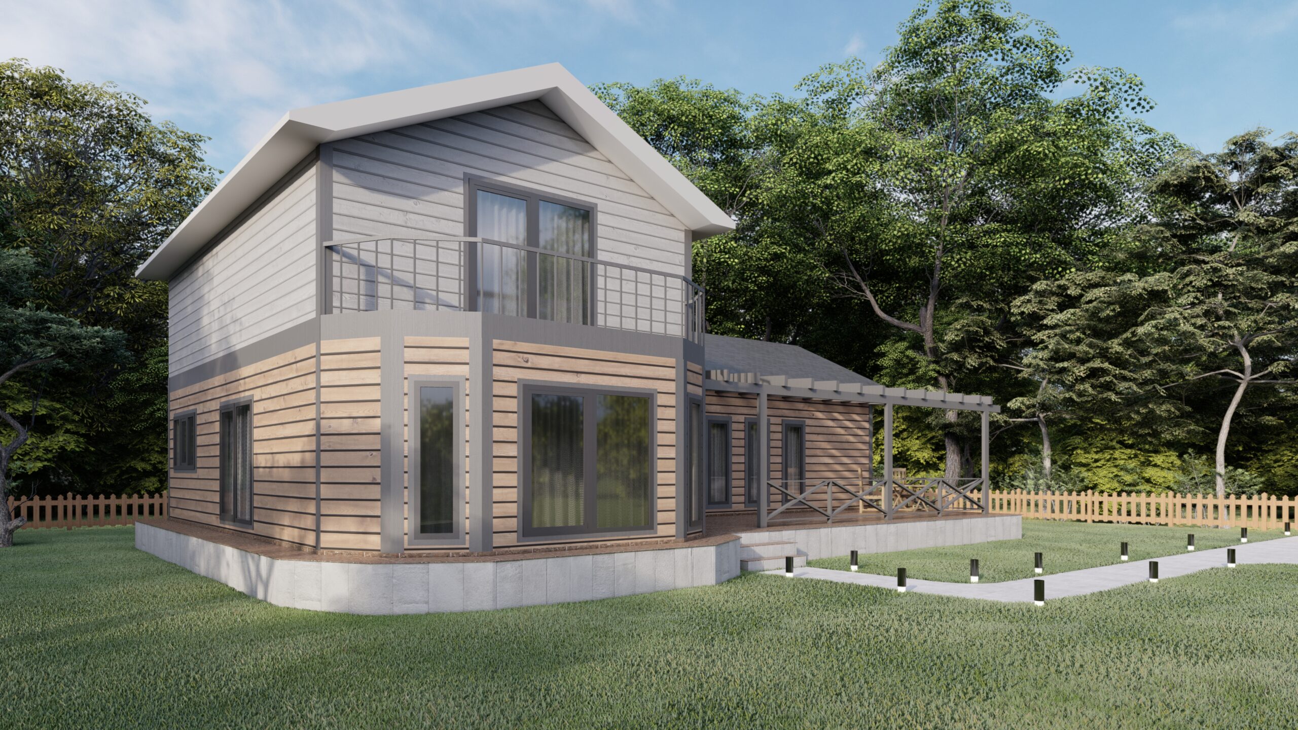 e806c0729b2360b1f61d7492912af6 170 m² Двокатна Контејнерска Куќа - Image 1