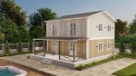 138 m² Двокатна Контејнерска Куќа - Image 2