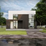 203 m² Двокатна Контејнерска Куќа