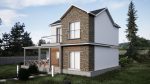 167 m² Двокатна Контејнерска Куќа - Image 2